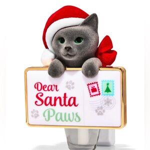 Bath & Body Works Santa Paws Cat Wallflower Plug